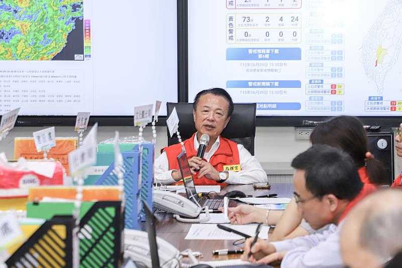 因應西南氣流強降雨 嘉義縣政府完成防汛整備