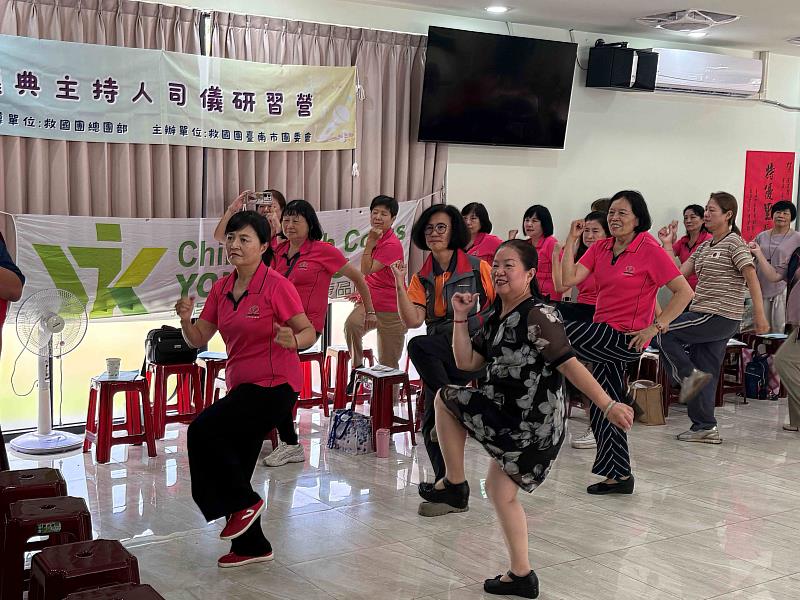 臺南市救國團辦理儀典主持人司儀研習營 培育專業主持人才