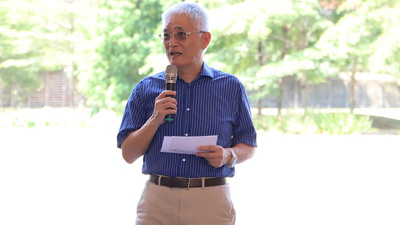 南華大學舉辦親善大使成果展,高俊雄校長致詞勉勵。