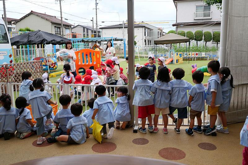MINORI幼兒園生態教學活動－放生羽化之蝴蝶。