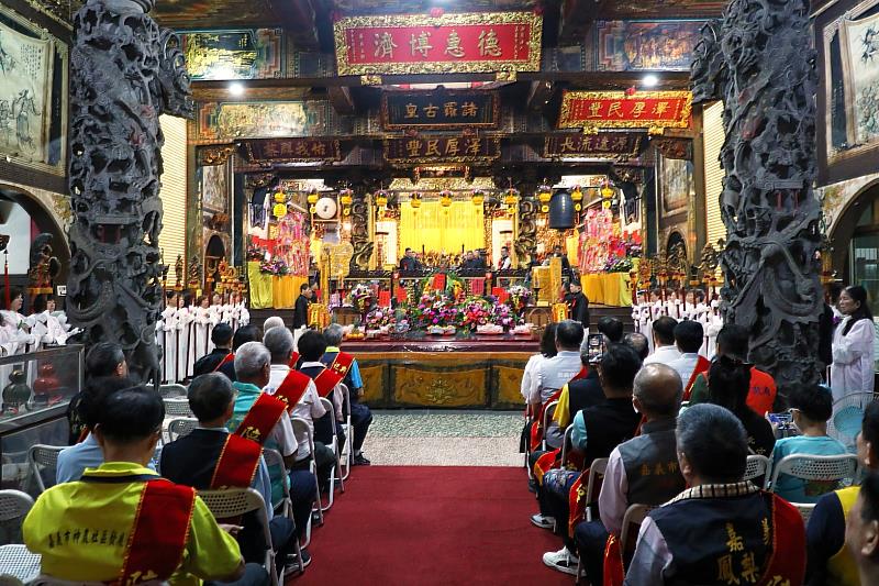 大天宮今迎神農聖帝5520週年聖誕。