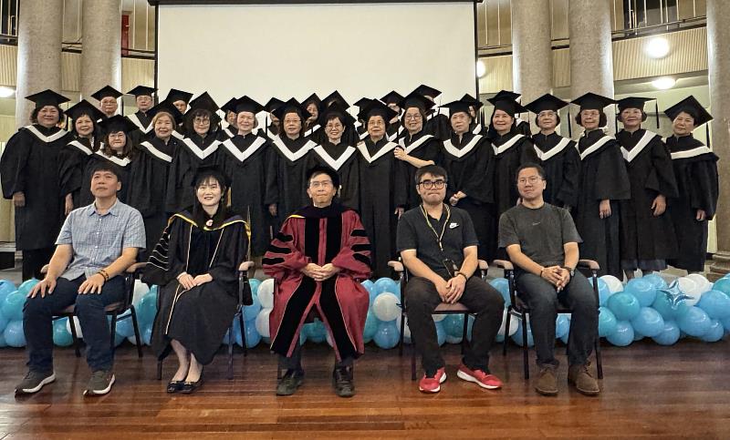大同樂齡大學畢業典禮 校長：兼顧學習和貢獻的第三人生