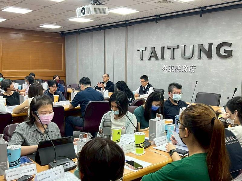 臺東縣召開0-17歲兒童死亡檢視工作小組會議。
