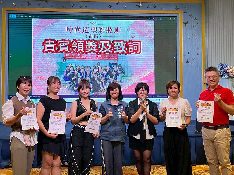 從零基礎到伸展台主角 臺東25位彩妝人才展現專業與創意