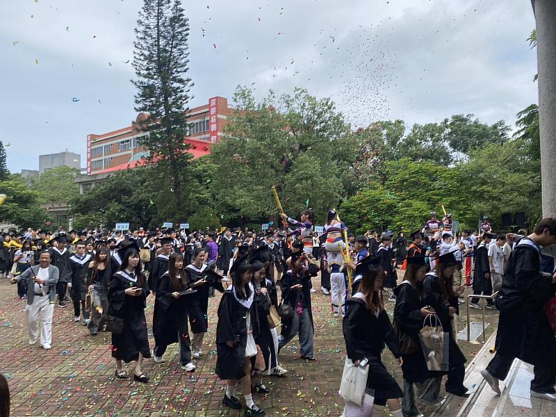 中華大學114學年度畢業典禮。
