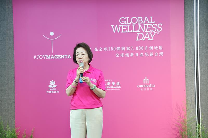 秧悅美地尹純綢董事長，積極推動有機與身心靈健康，並以健康幣與慈濟醫院合作推動健康促進與休閒旅遊。