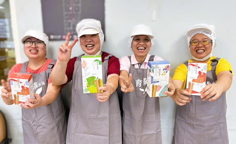 北分署多元培力大市集-集賢庇護工場推出的烘焙點心