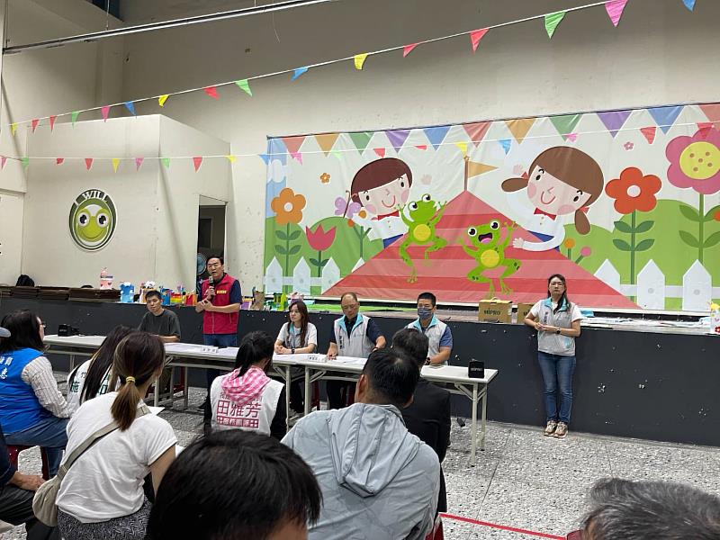 新竹市政府於6月14日召開高翠路氣爆災後說明會。