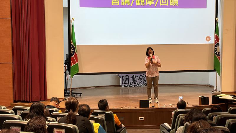 義工夥伴實際演練