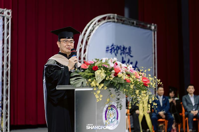 大仁科技大學周德光校長致詞