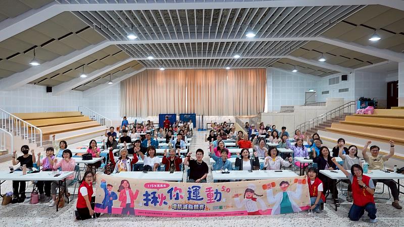 運動營養師「叮噹」嘉義開講大合照