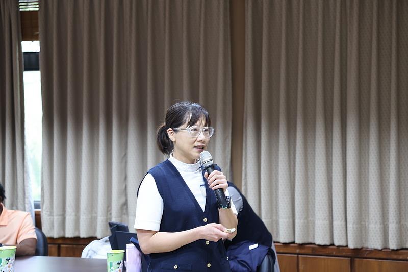 擁有33年傷口照護經驗的花蓮慈院許美玉傷口造口及失禁護理師,分享如何在6年內成功將照護網覆蓋花東縱谷。(攝影/吳宛霖)