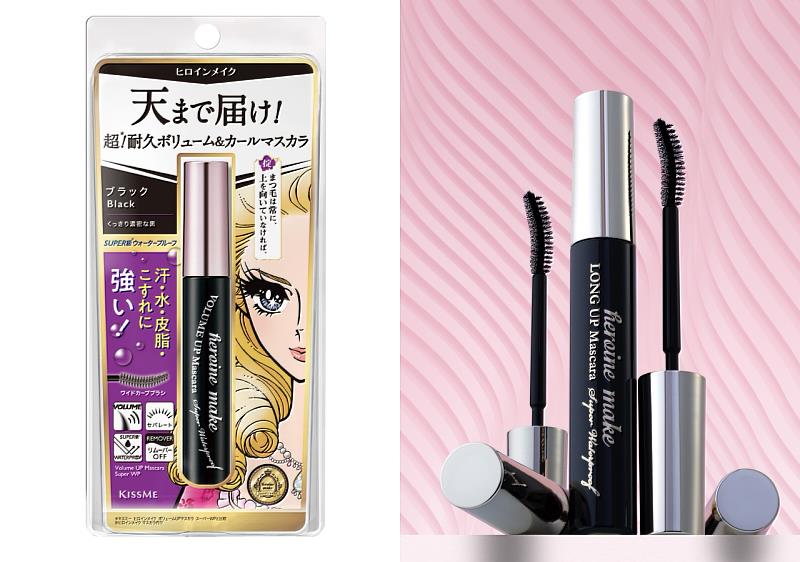 KISSME花漾美姬「超！持久」系列推出翹長黑、玫瑰棕、灰黑棕及翹濃黑4款選擇，滿足自然纖長到深邃濃密的不同妝感需求。（資料來源：台灣奇士美）