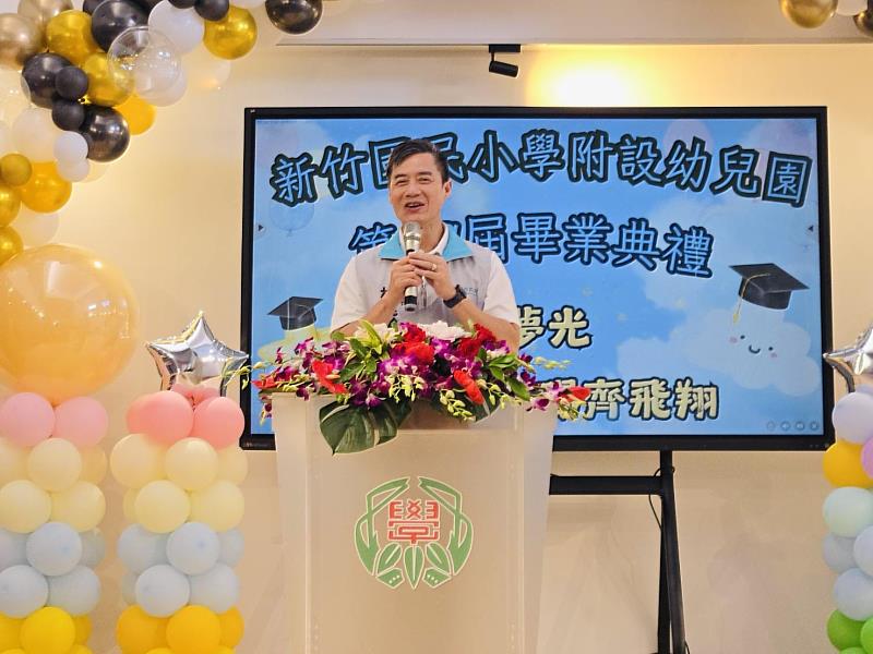 副市長林琨瀚致詞勉勵。