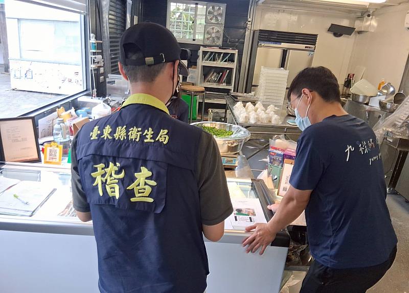 臺東縣衛生局抽驗稽查端午節應景食品與製造現場 結果均符合規定