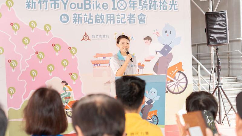 高虹安市長致詞。