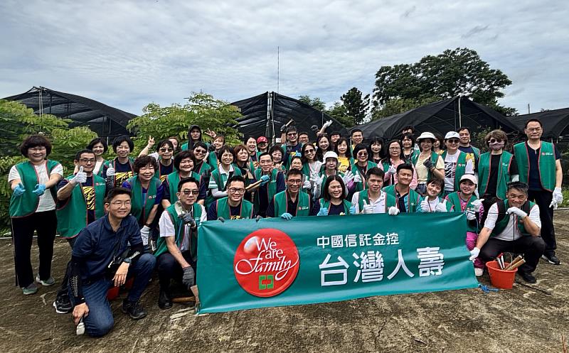 台灣人壽攜手健康企業夥伴,把健走步數變綠樹。/台灣人壽提供