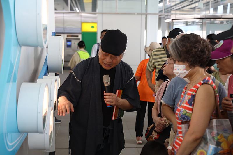 三鶯線公共藝術現地導覽活動。