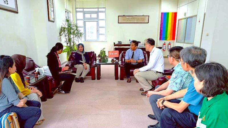 印尼泗水國立大學來訪國立東華大學。