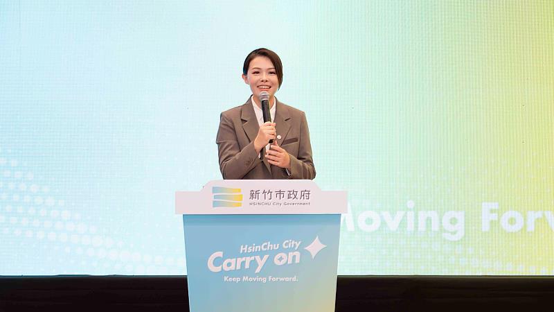 高虹安市長致詞。
