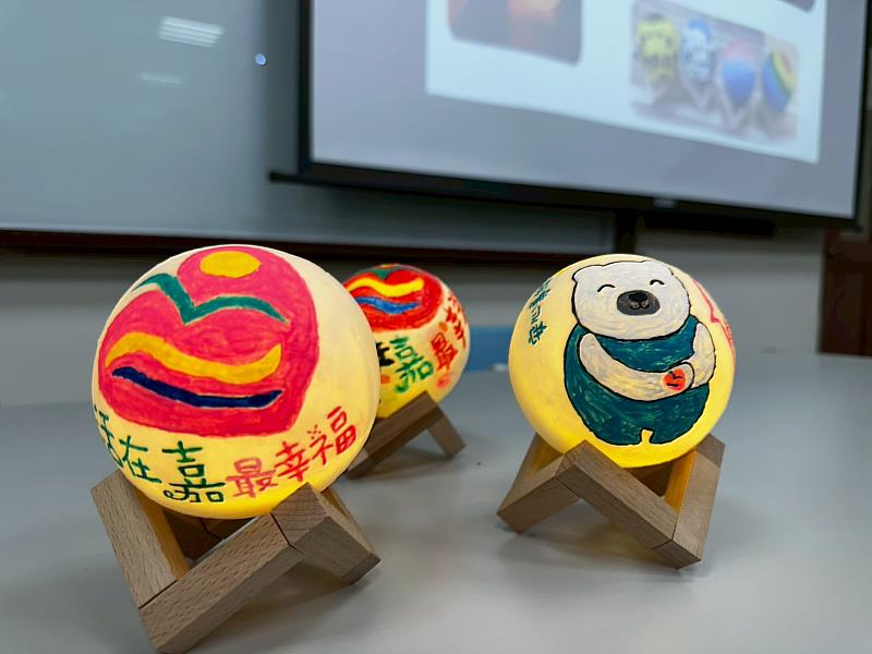 點亮職場心能量!嘉義縣衛生局以夜燈彩繪陪伴員工紓壓療心