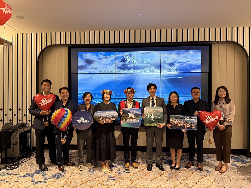台東慢旅魅力前進清邁 卑南族歌舞與山海風情驚豔泰國觀光市場