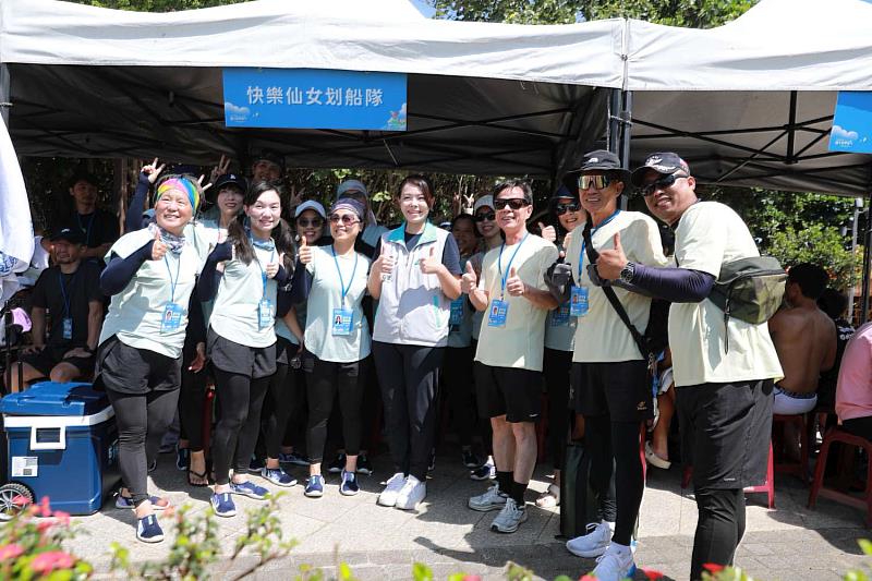高虹安市長為仙女加油