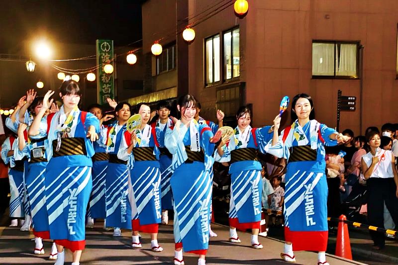 傳承真岡木棉文化精神的「真岡木棉舞祭」,以熱情洋溢的舞蹈活動聞名。