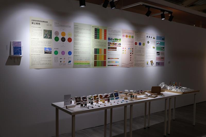 簡捷融作品《溪上有色》以桃園大溪的地方文化與產業記憶為核心。