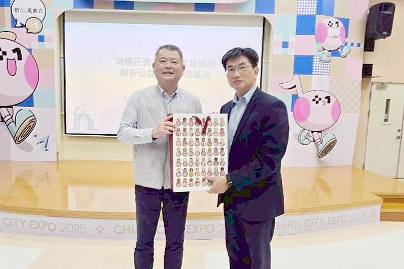 市府邀請法務部廉政署肅貪組組長邱智宏擔任主講人