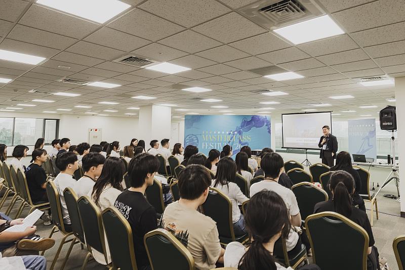 圖三：ESO大師班音樂節首場活動，現場學生踴躍蒞臨盛況。