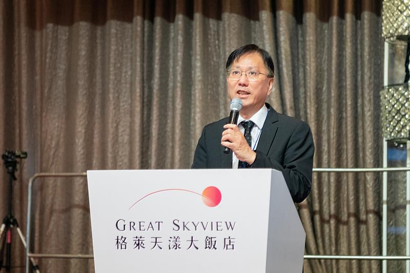 漁業署王茂城署長致詞。