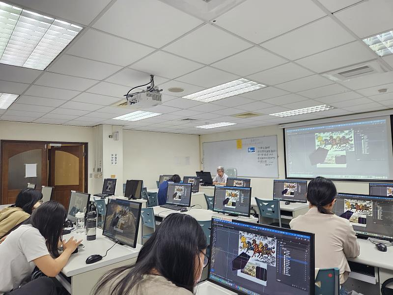 南華大學產設系開設「SSE Adobe Illustrator CC國際證照輔導班」，24位學生全數通過國際認證。