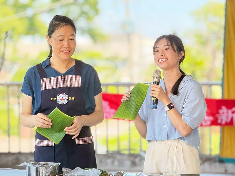 嘉義縣新住民慶端午:透過美食與花藝 共創多元共融生活圈