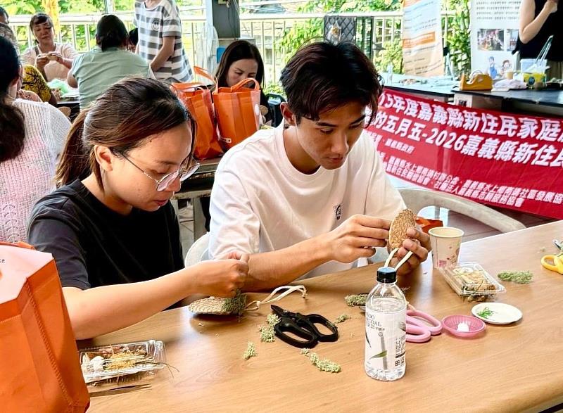 嘉義縣新住民慶端午:透過美食與花藝 共創多元共融生活圈
