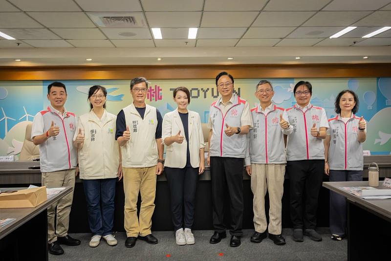 新竹市與桃園市進行市政交流。