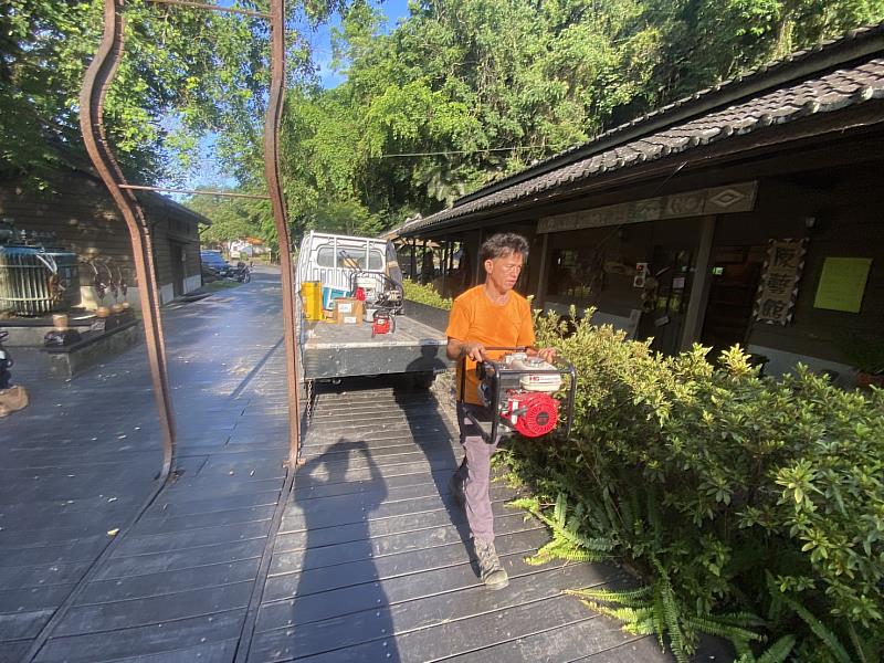 萬里溪堰塞湖潛在風險未除 林田山林業文化園區25日中午12時起預警性休園