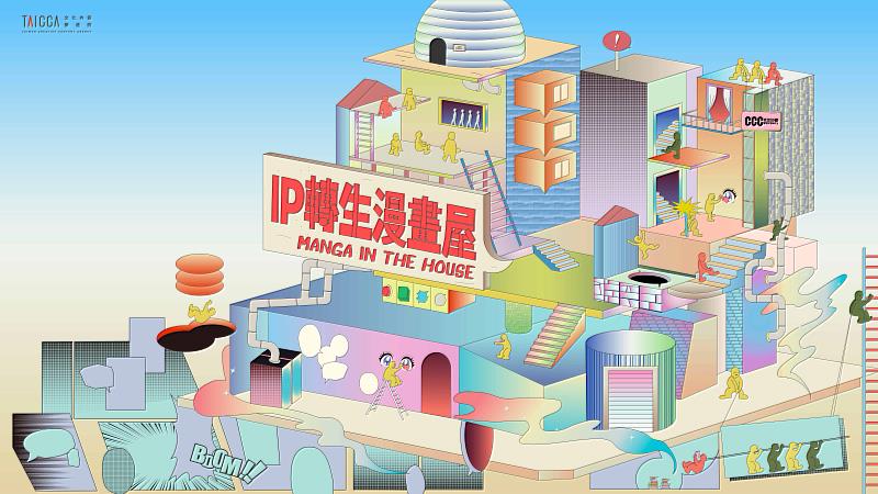 文策院也以「IP轉生漫畫屋」為主題，以ACG中最具想像力的「轉生」概念為核心。