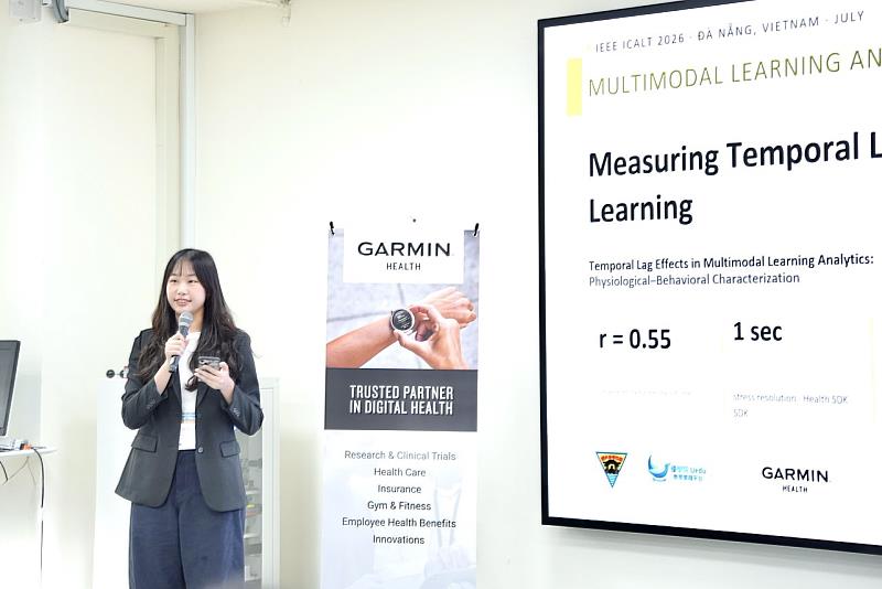 中央大學學生透過Uedu優學院，實際參與AI教學研究，發表相關成果。