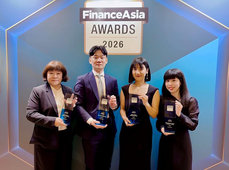 永豐銀行勇奪國際財經媒體《FinanceAsia Awards 2026》3大獎項，除連續3年獲得「台灣最佳永續銀行」殊榮外，以創新科技落實金融友善備受肯定，連續2年榮獲「台灣最佳普惠金融銀行」與「台灣最佳科技創新銀行」肯定。