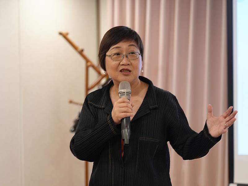 僑委會委員長徐佳青致詞。
