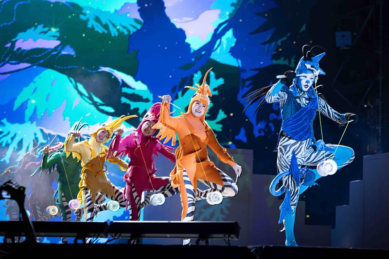 舞鈴劇場帶來精采演出《奇幻旅程》。