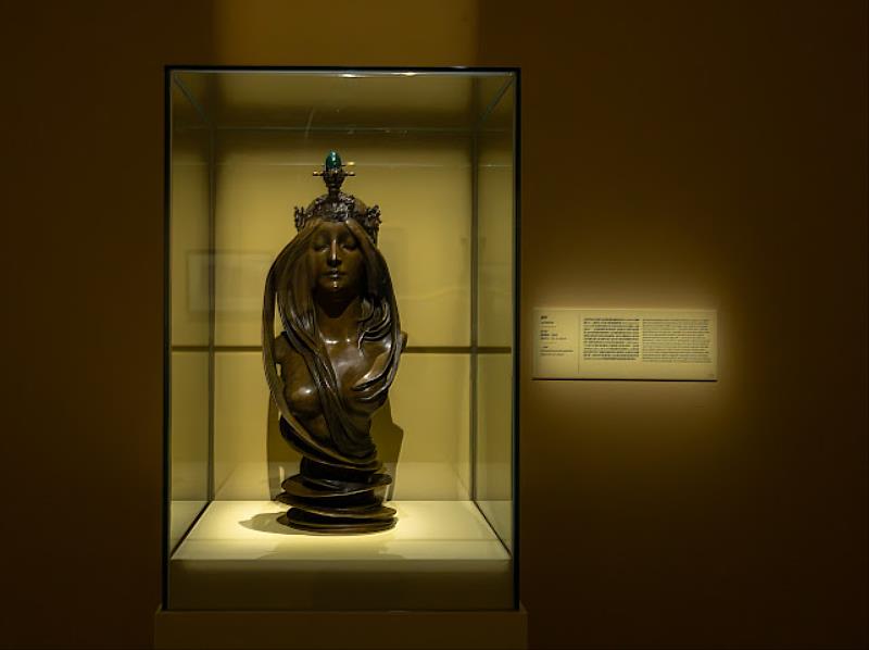 展間：世界公民《自然》也是這次首度來台展示的作品之一，展示出斯拉夫文化魅力。 / 時藝多媒體拍攝