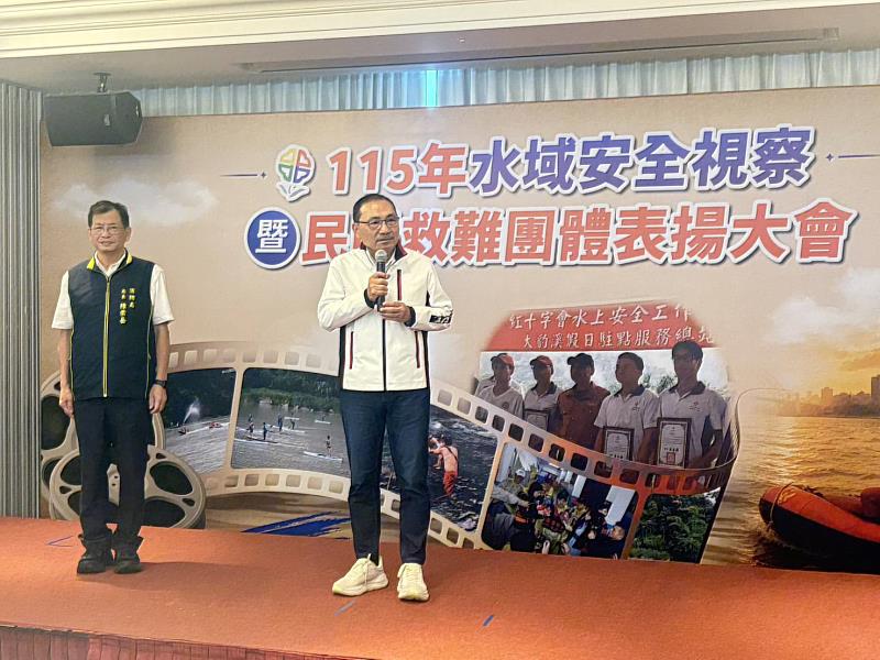 115年水域安全視察暨民間救難團體表揚大會市長致詞。