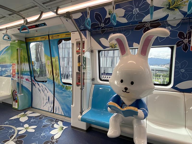 三鶯線主題列車結合客家元素