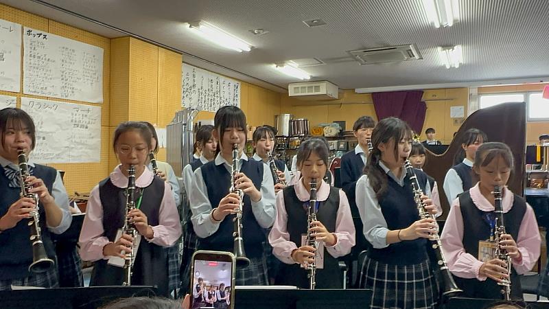 興嘉國小管樂團赴日本京都交流 以音樂跨越國界譜寫臺日友誼