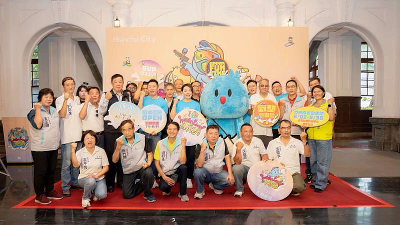 「2026 Water Land－新竹市夏季水漾月」系列活動記者會合影。