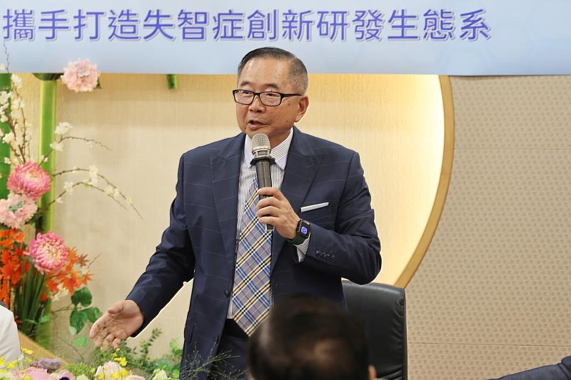 博太生醫董事長徐宜生表示，失智症的挑戰不只是醫療問題，更是家庭與社會問題。