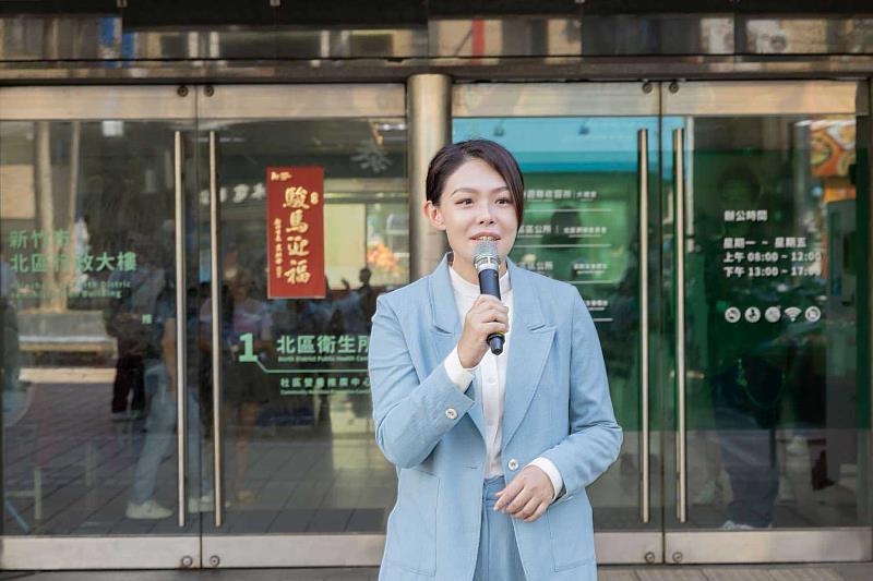 市長高虹安致詞。