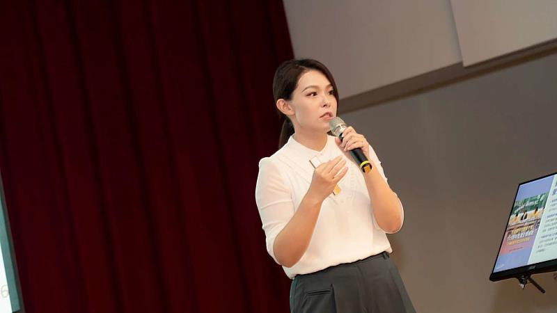 高虹安市長分享竹市近年來的建設成果。